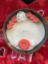 Homemade Essential Oil Scented "Gardenia" Candle Soy Wax