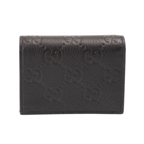 GUCCI Wallet Men bifold Ophidia GG Embossed Leather 815901 AAEEM 1000 Black - Picture 5 of 9