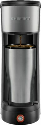 Chefman RJ14-UB InstaCoffee Single Serve Coffee Maker - Black