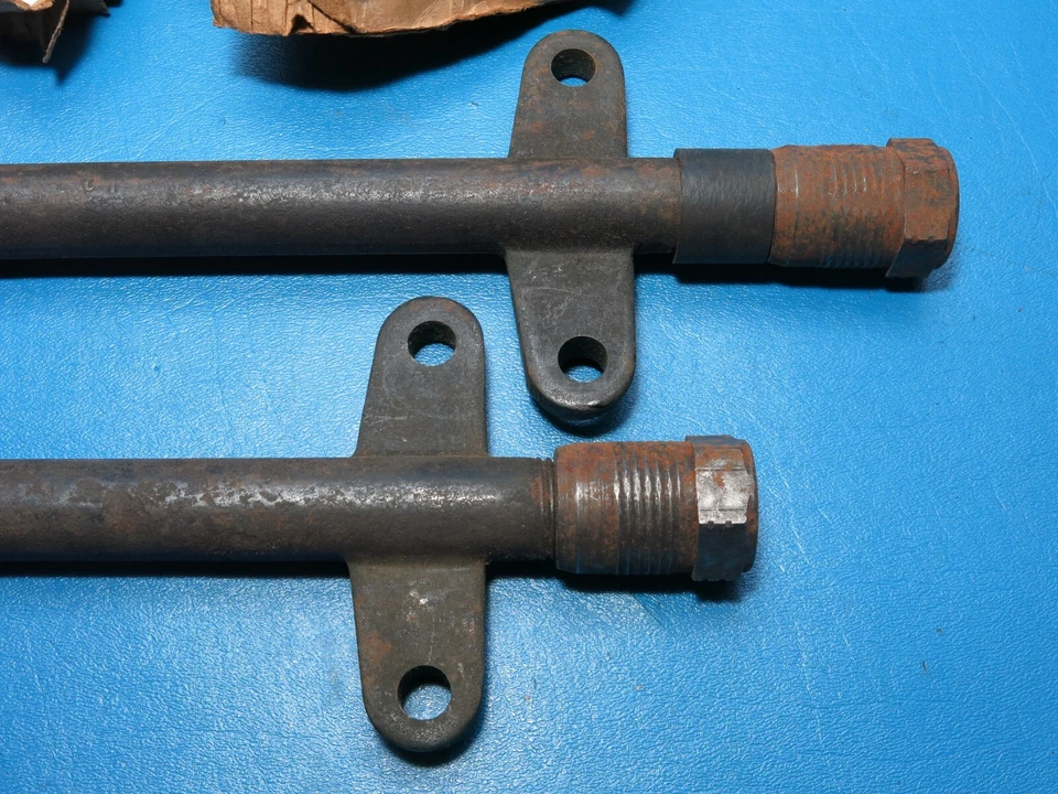 NOS Pair GM 1956-1957 Pontiac Bonneville Catalina Star Chief Lower Control Arms - Image 4 of 4