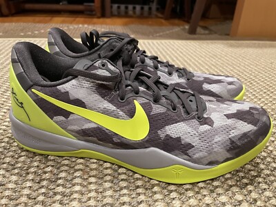 Nike Kobe 8 System Grey Camo Volt Rare mens sz 9.5 | eBay Nike Kobe 8 System Grey Camo Volt Rare mens sz 9.5 | eBay