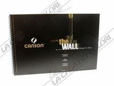 CANSON - THE WALL - SPIRAL ALBUM - VARIOUS SIZES - 220gsm paper - SMOOTH