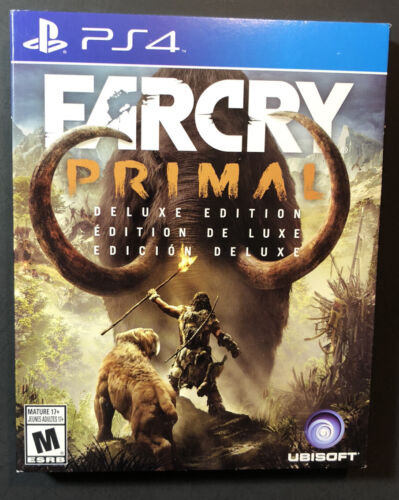 Far Cry Primal [ DELUXE Edition STEELBOOK] (PS4) NOWY - Zdjęcie 1 z 6