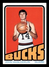 1972 Topps Basketball #54 John McGlocklin VG/EX *e1
