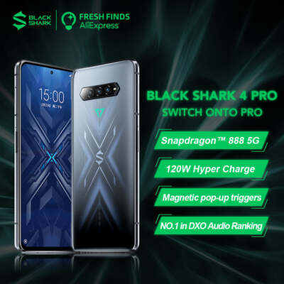 Black Shark 4 Pro Orignal Global Version 5G Gaming Phone
