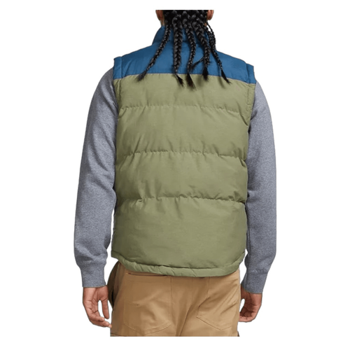 Caterpillar Puffer Vest Jacket Mens Size XXL 2X Two-Tone - Picture 2 of 10