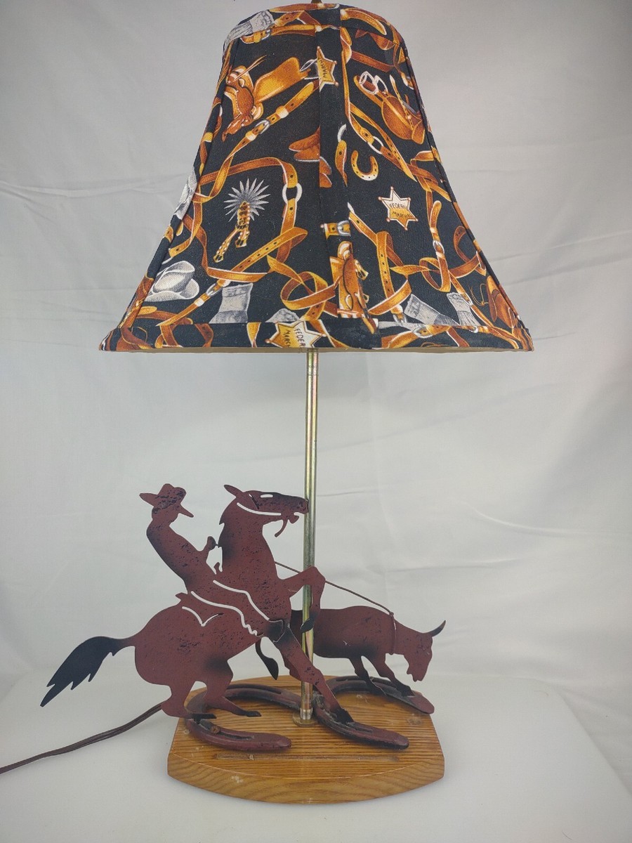 Used Horseshoe Metal Art Lamps Horse Shoe Sculpture Etsy UK