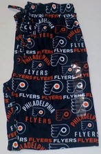 PHILADELPHIA FLYERS MEN'S POLYESTER SLEEP LOUNGE PAJAMAS PANTS M L XL 2X NWT