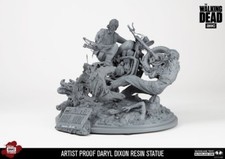 The Walking Dead Daryl Dixon Resin Statue Artist's Proof New in Sealed Box ?/50