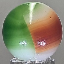 Vintage Marble King Rainbow .67 Inches Near-Mint Condition