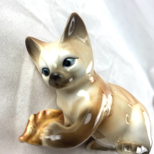 Danbury Mint Fine Bone China Cats of Character Collection Katze Whats This Kitten - Bild 4 von 6