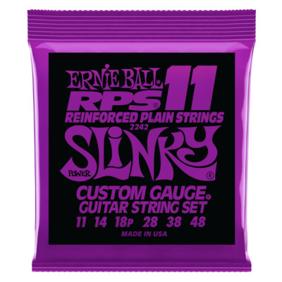 Ernie Ball RPS 2242 Power Slinky Saiten für E-Gitarre 11-48 1 - 6 Packungen