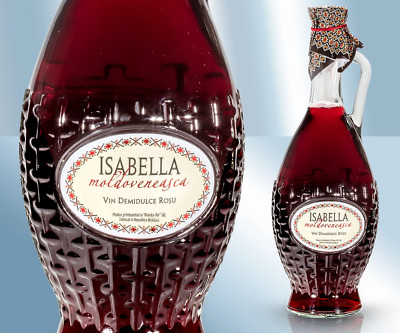 Rotwein Isabella red lieblich, 10%, 750ml