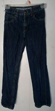 Gymboree Boys STRAIGHT Jeans Denim Sz 10 Slim Straight Leg Adjustable Waistband