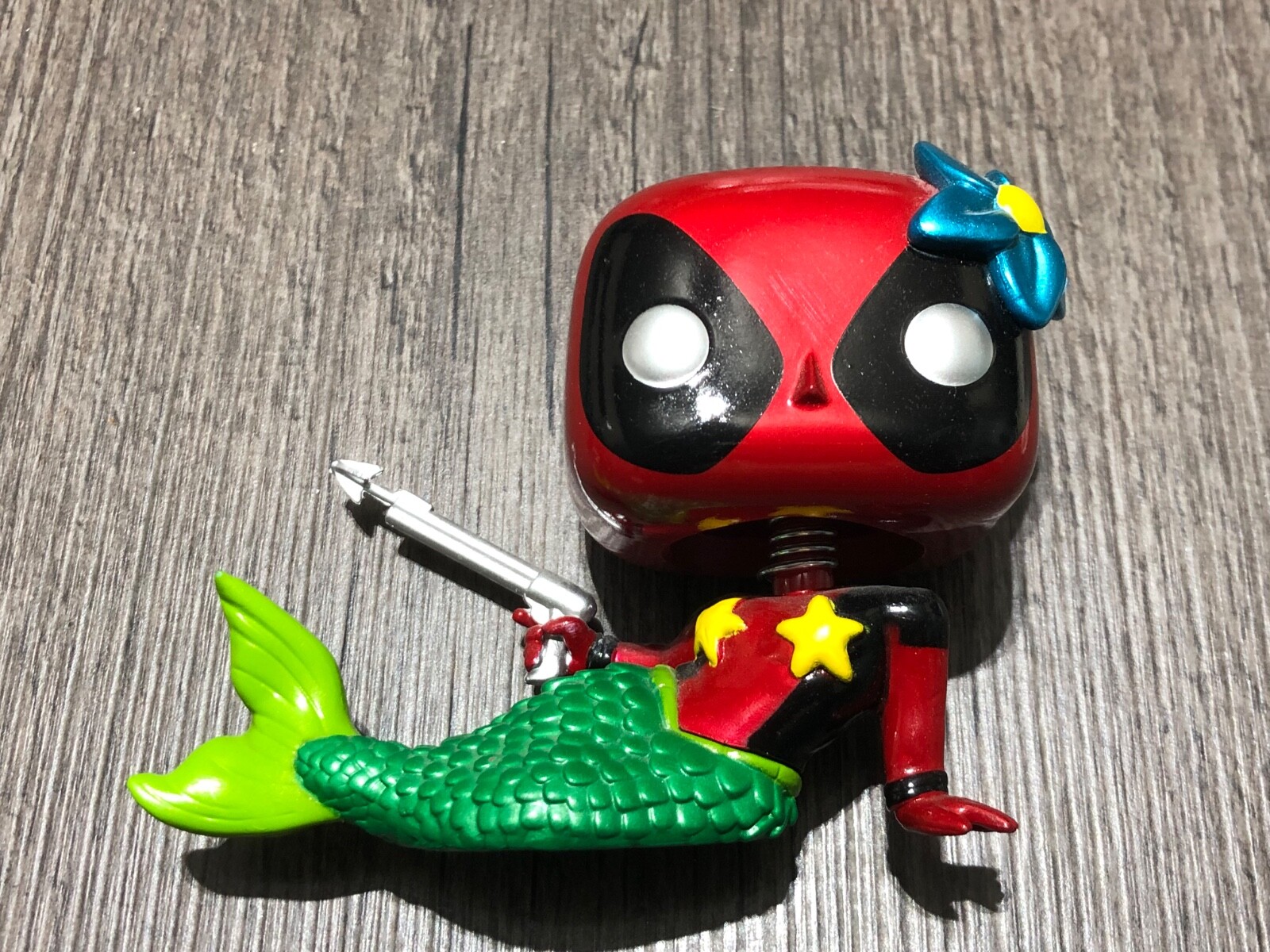 Funko Pop! Marvel - Deadpool - Metallic Mermaid #321 - Edición Especial