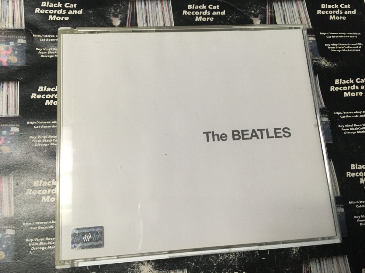 The Beatles White Album CD rare Argentina pressing 2CD set NM 