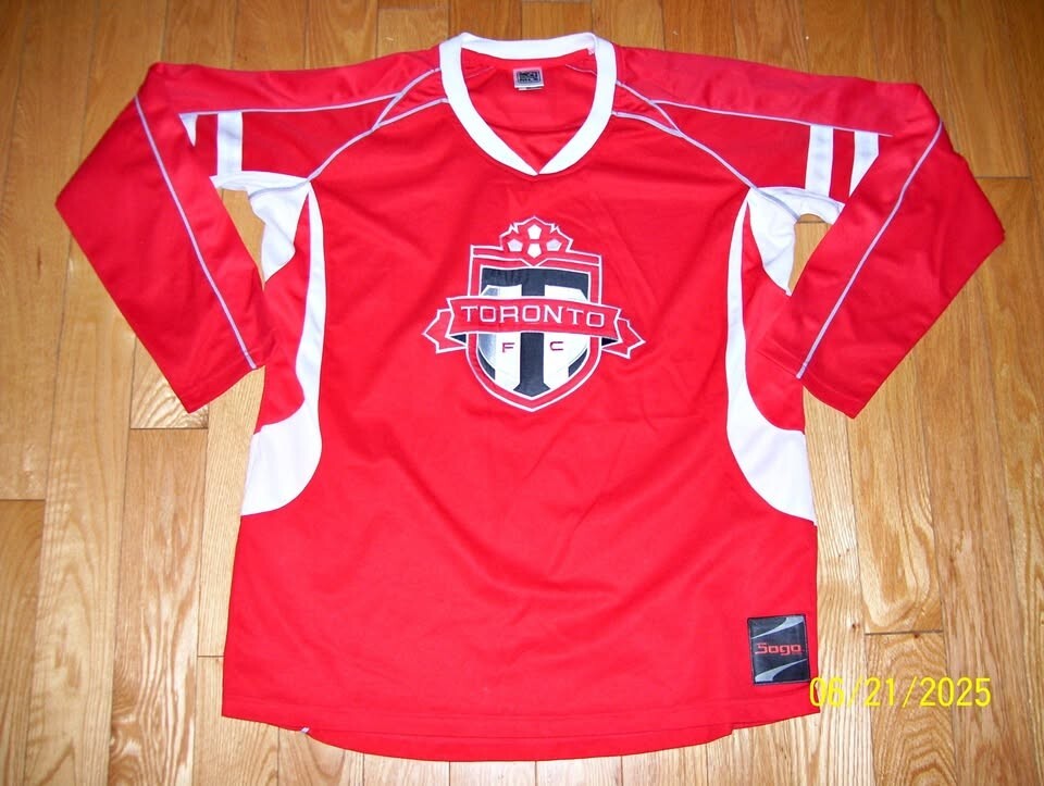 Toronto FC Vintage Soccer Long Sleeve Jersey size Large