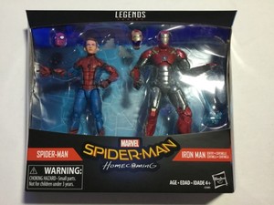 spiderman and iron man 2 pack
