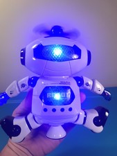 dancing disco robot by toy chef