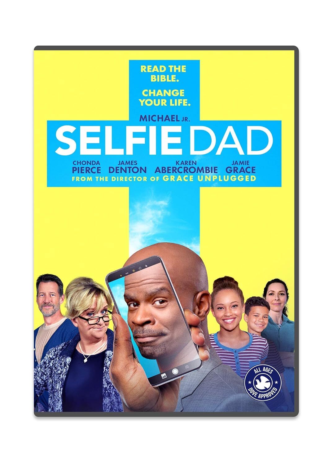 SELFIE DAD - Read the Bible - Change Your Life - Michael Jr, Chonda Pierce 9z