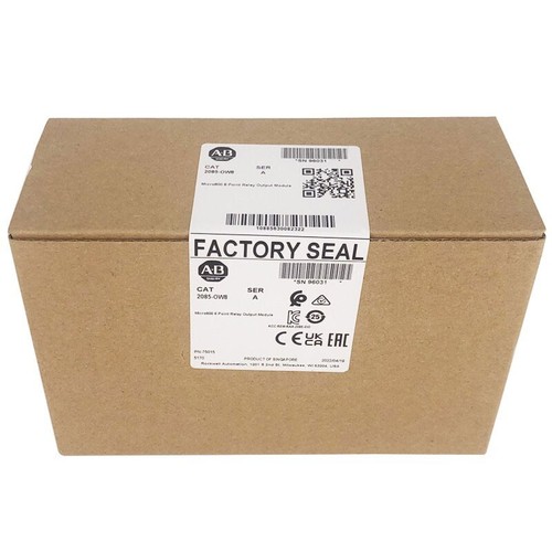 New Factory Sealed AB 2085OW8 Micro800 8 Point Relay Output Module