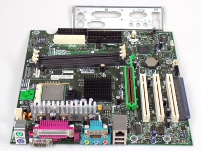 Mainboard CPU Retro Bundle: HP 277498-001 AGP + Intel Pentium 4 - 1.7GHz Blende