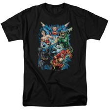 Justice League Of America "Assemble" T-Shirt - Regular or Tank - to 6X