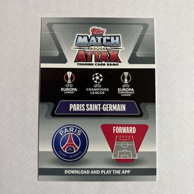 match attax 21/22 Lionel Messi New Signing Card # NS 5. New