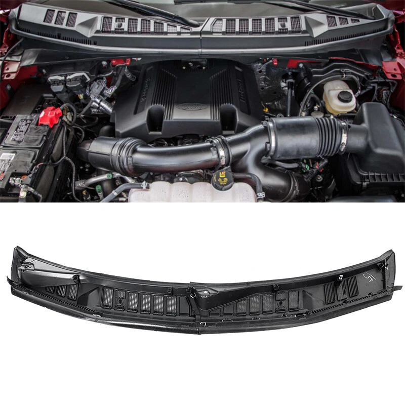 Front Black Windshield Wiper Cowl Cover For Ford F-150 2015-2020 #FL3Z15022A69A Foto 3 de 4