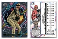 2023 Topps Cosmic Chrome Baseball Tommy Henry Base #86 - Arizona Diamondbacks
