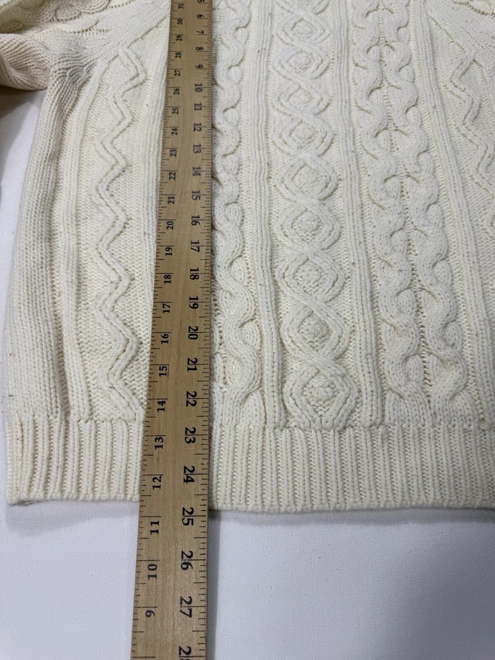 Sears Kings Road VTG Fisherman Sweater Men’s 38” Chest Outdoor Grandpa Classic - Image 4 of 4