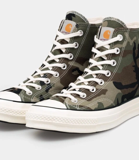 Converse x Camouflage Top Sneakers Sz 6 | eBay