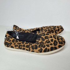 mad love kasandra slip on canvas shoes leopard