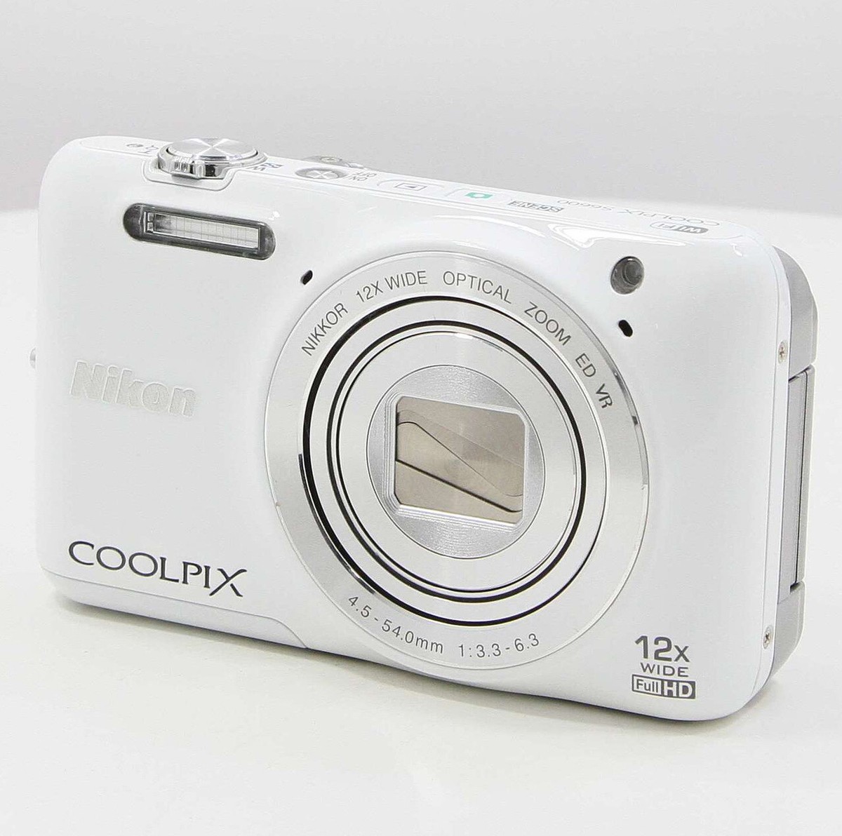 Nikon COOLPIX S6600 12倍ズーム　コンデジ　ジャンク　ニコン 中古】Nikon ニコン COOLPIX S6600 ブラック コンパクトデジタル