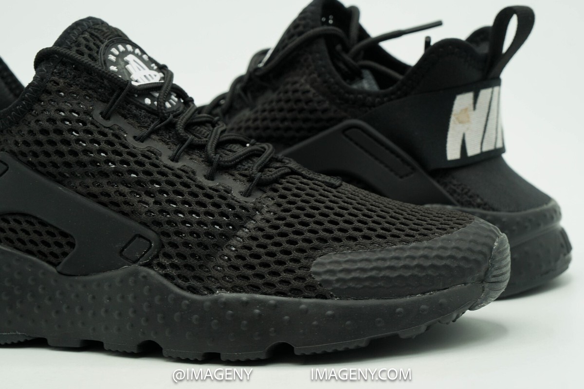NIKE AIR HUARACHE RUN ULTRA BR NEW SIZE 7 WOMEN BLACK 833292 NIKE AIR HUARACHE RUN ULTRA BR NEW SIZE 7 WOMEN BLACK 833292