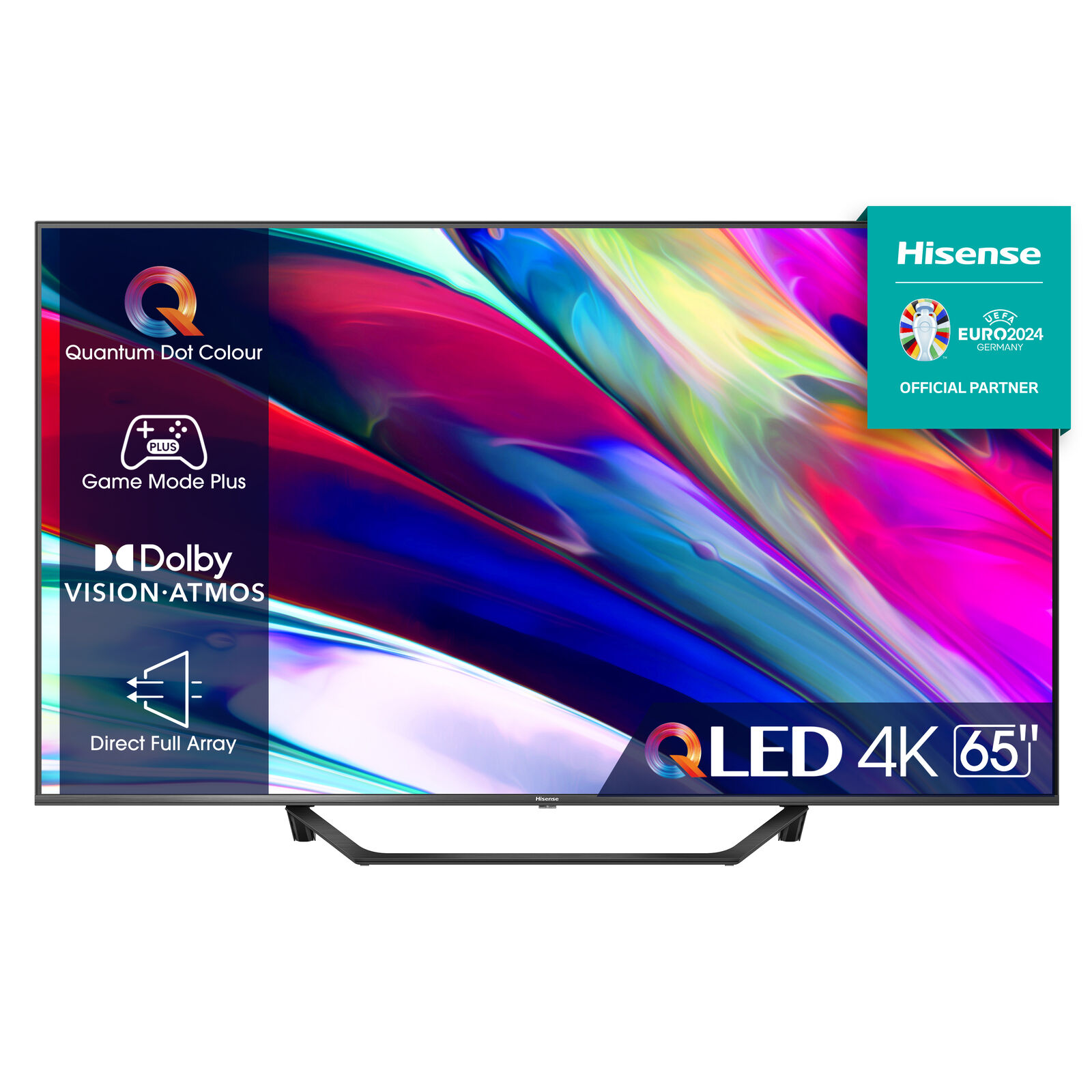 Thumbnail - Hisense 65a7kq 65" Qled 4k Smart Vidaa 60 Hz Schwarz Bluetooth Wlan