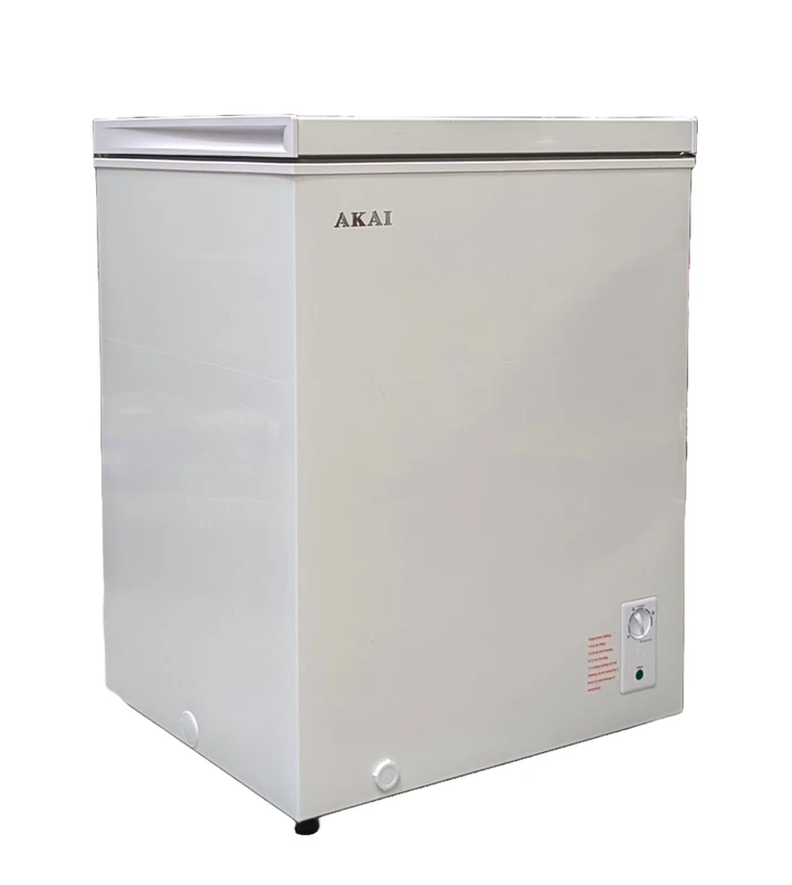 Congelatore Frigorifero Freezer Surgelatore a Pozzo AKAI 137 Lt Ghiaccio Bianco, fotografia 8 di 10