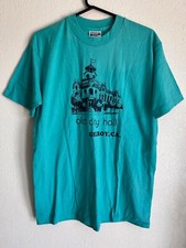 Vintage Single Stitch Graphic T-Shirt Gilroy,CA Made In USA Size Large