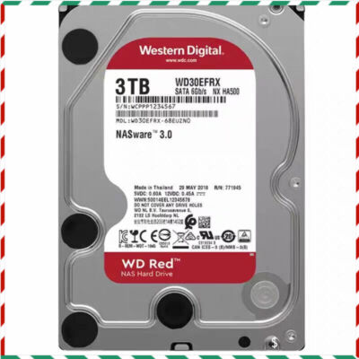 Western WD30EFRX Digital 5400RPM 3TB SATA 3.5'' NASware 3.0 HDD Hard Disk Drive