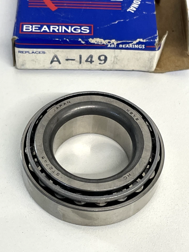 Juego de cojinetes de rueda y carreras marca A149 ABI xref. Nacional # A-149 Foto 3 de 4