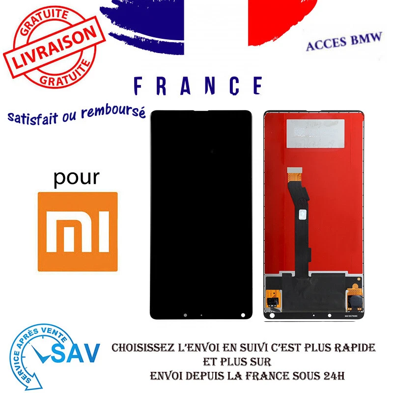 Ecran LCD Complet Noir Pour Xiaomi Mi Mix 2S / Mi Mix 2 Sans Châssis - Photo 1/1