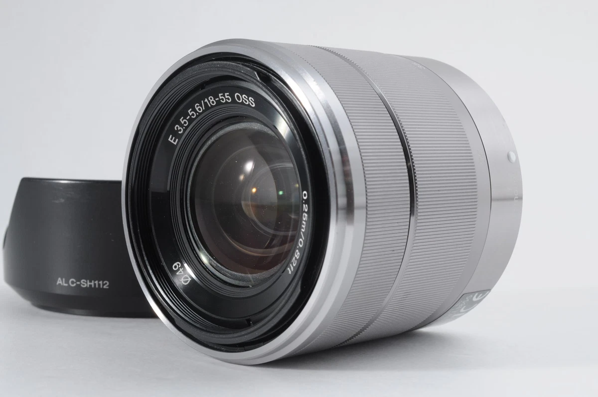 【カビ曇り無し美品】SONY E 18-55mm 3.5-5.6 シルバー Sony E-mount 18-55mm Camera Lenses for sale | eBay