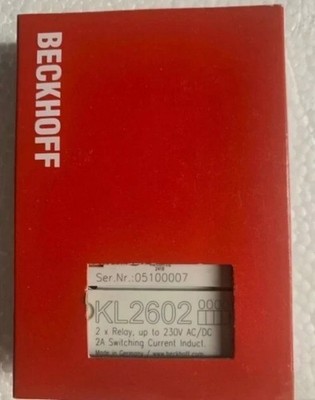 New In Box Beckhoff KL2602 PLC Module KL2602 KL2602 Free shipping