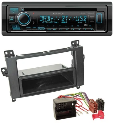 Kenwood MP3 Bluetooth DAB USB CD Autoradio für Mercedes A-Klasse 04-12 W169 C169 - Bild 1 von 4