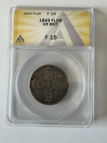 Photo of a 1849 Victoria Florin from an eBay listing that sold on Jun 26, 2026