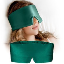 Silk Sleep Mask for Women and Men, Side Sleeper, 22 Momme Pure Mulberry Silk ...