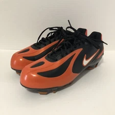Nike Vapor Football Cleats Size 12 Orange Black As-Is