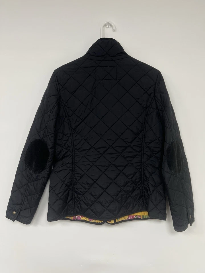 Chaqueta Joules Boldly British acolchada cremallera completa con bolsillos ribeteados de pana Reino Unido 14 Foto 2 de 4