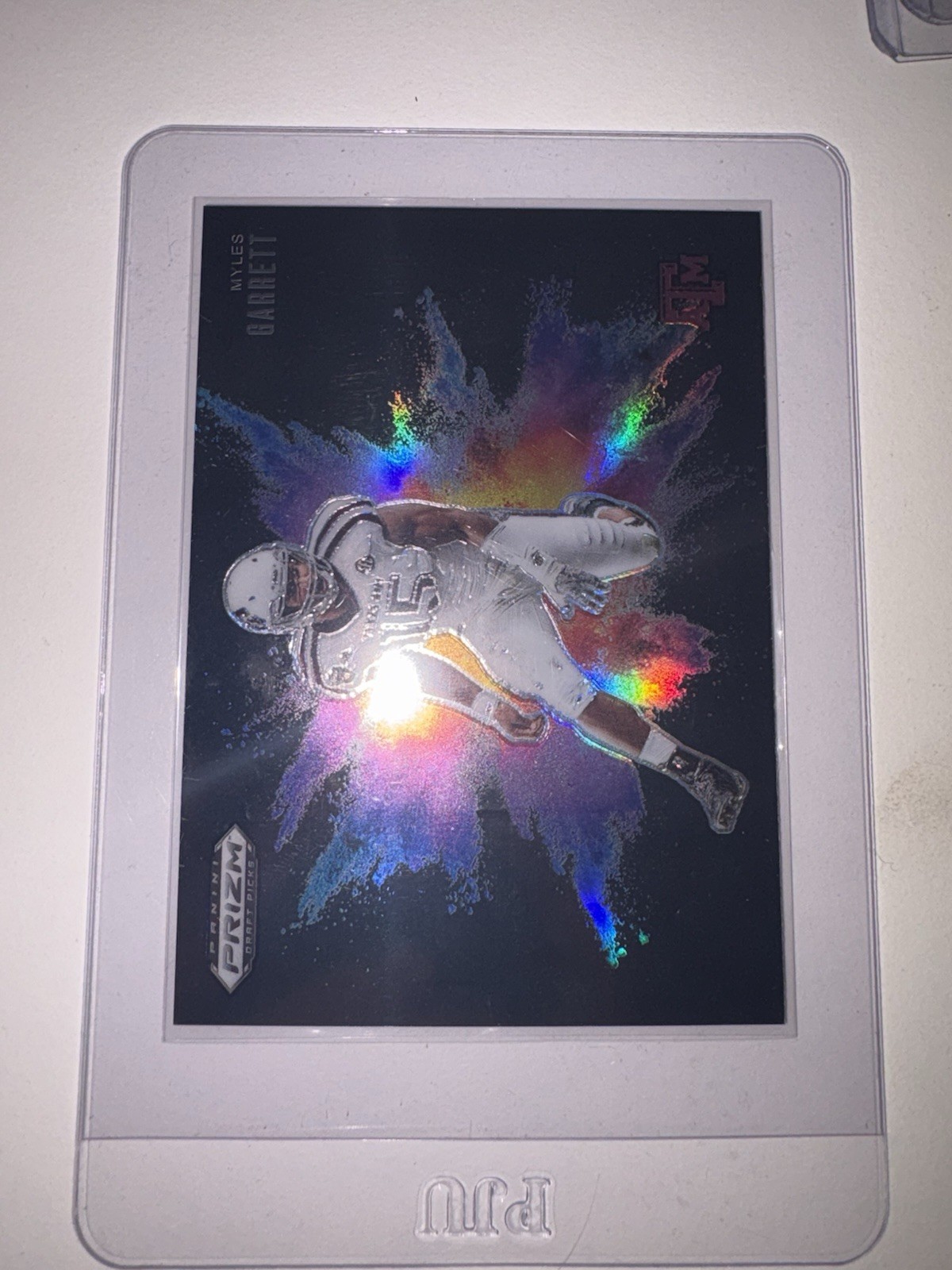 2025 PANINI PRIZM DRAFT PICKS BLACK COLOR BLAST 26 MYLES GARRETT TEXAS A&M