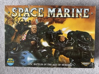 Warhammer 40k Space Marine Epic 1st Edition 1989 3D Roleplay Board Game